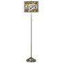 Thumbnail2 of Magnolia Mosaic Brushed Nickel Pull Chain Floor Lamp