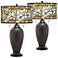 Magnolia Mosaic Zoey Oil-Rubbed Bronze Table Lamps Set of 2