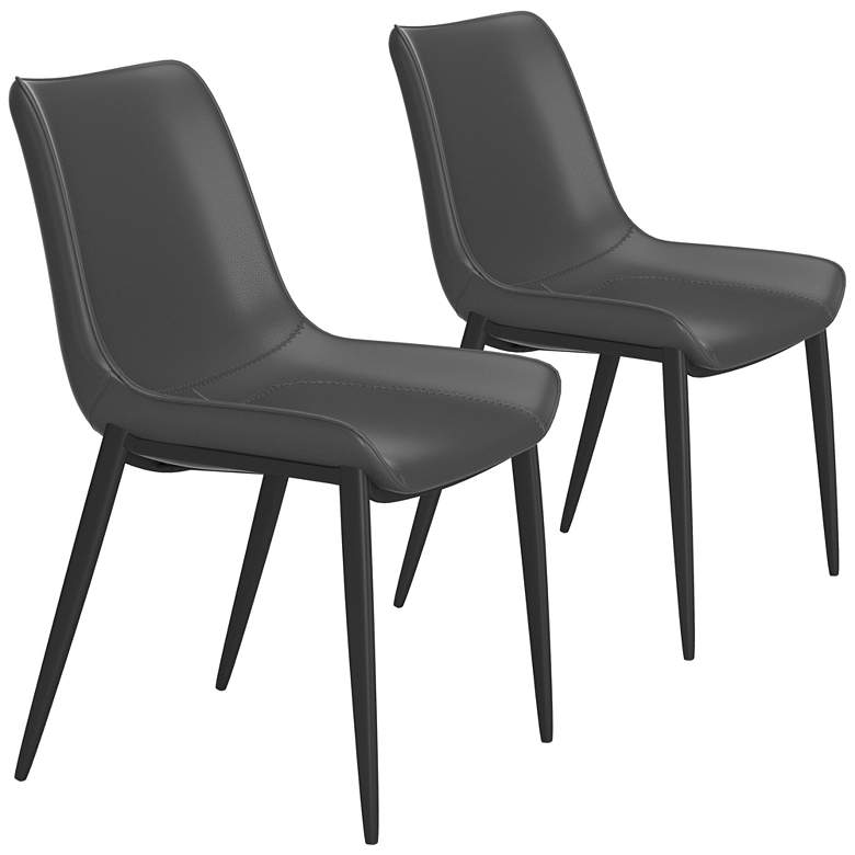 Image 1 Magnus Dining Chair (Set of 2) Black