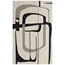 Maguire Abstract Hand Tufted Ivory Area Rug 3'-6" x 5'-6"