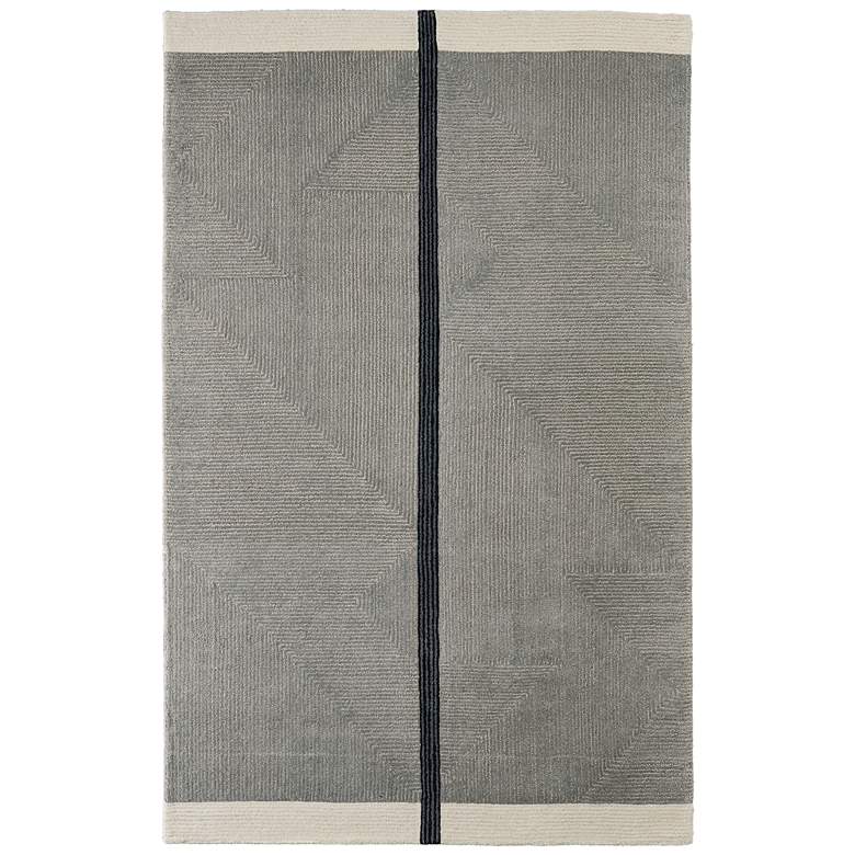 Image 1 Maguire Transitional Abstract Hand Tufted Taupe Area Rug 8904F