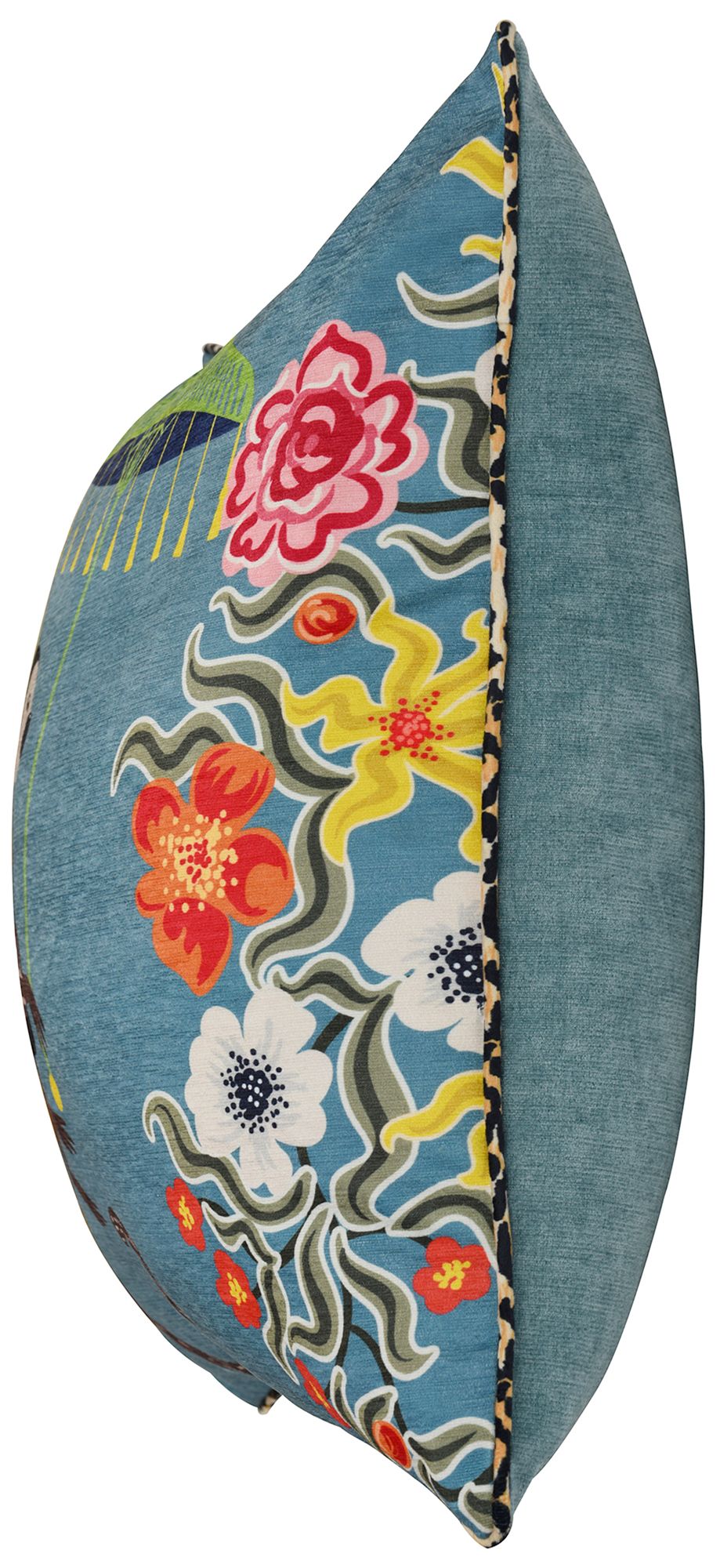 Image 3 Maharaja Monkey 24 x 24 Blue Gray Pillow more views