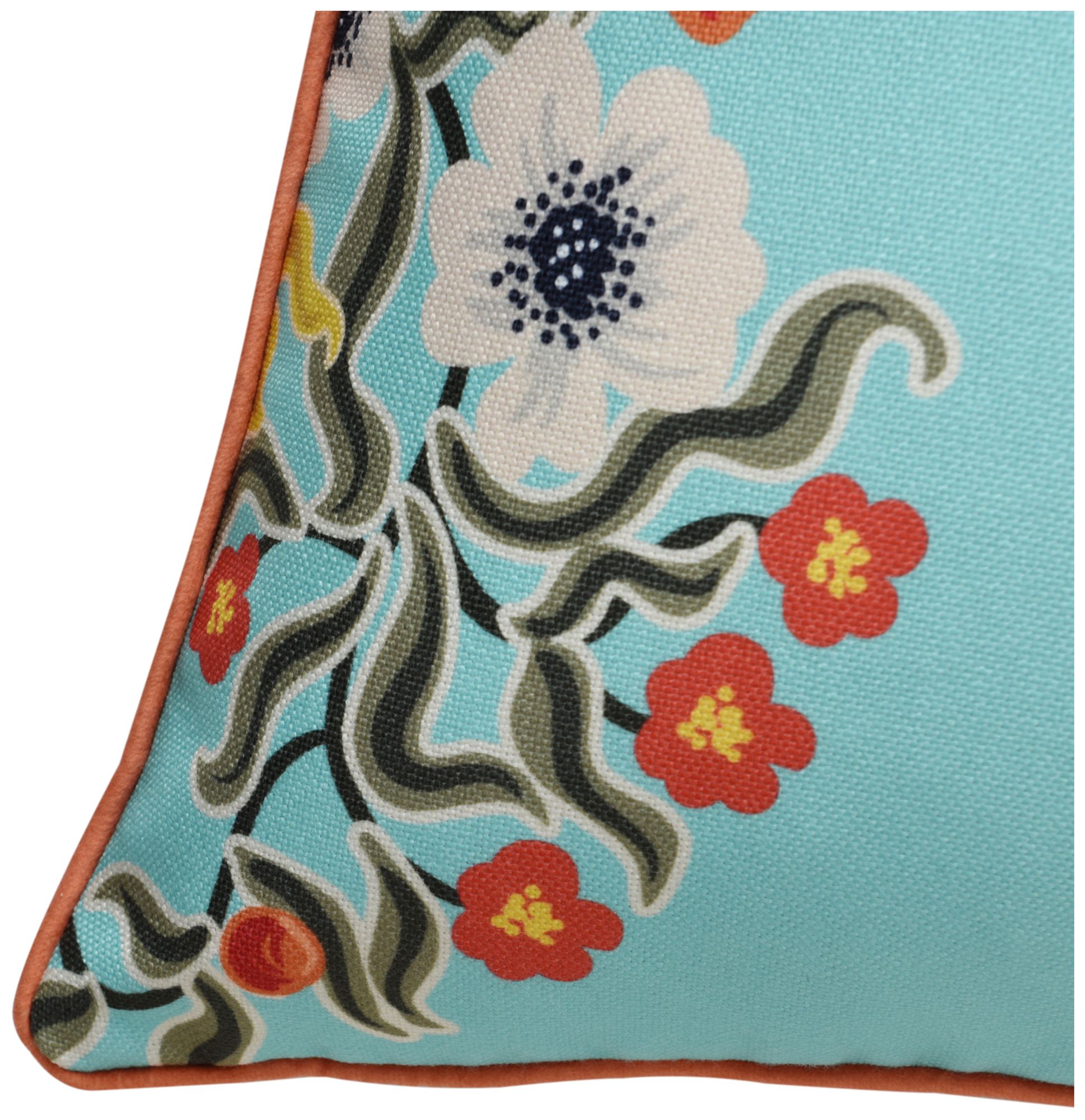 Image 6 Maharaja Monkey 24 x 24 Turquoise Pillow more views