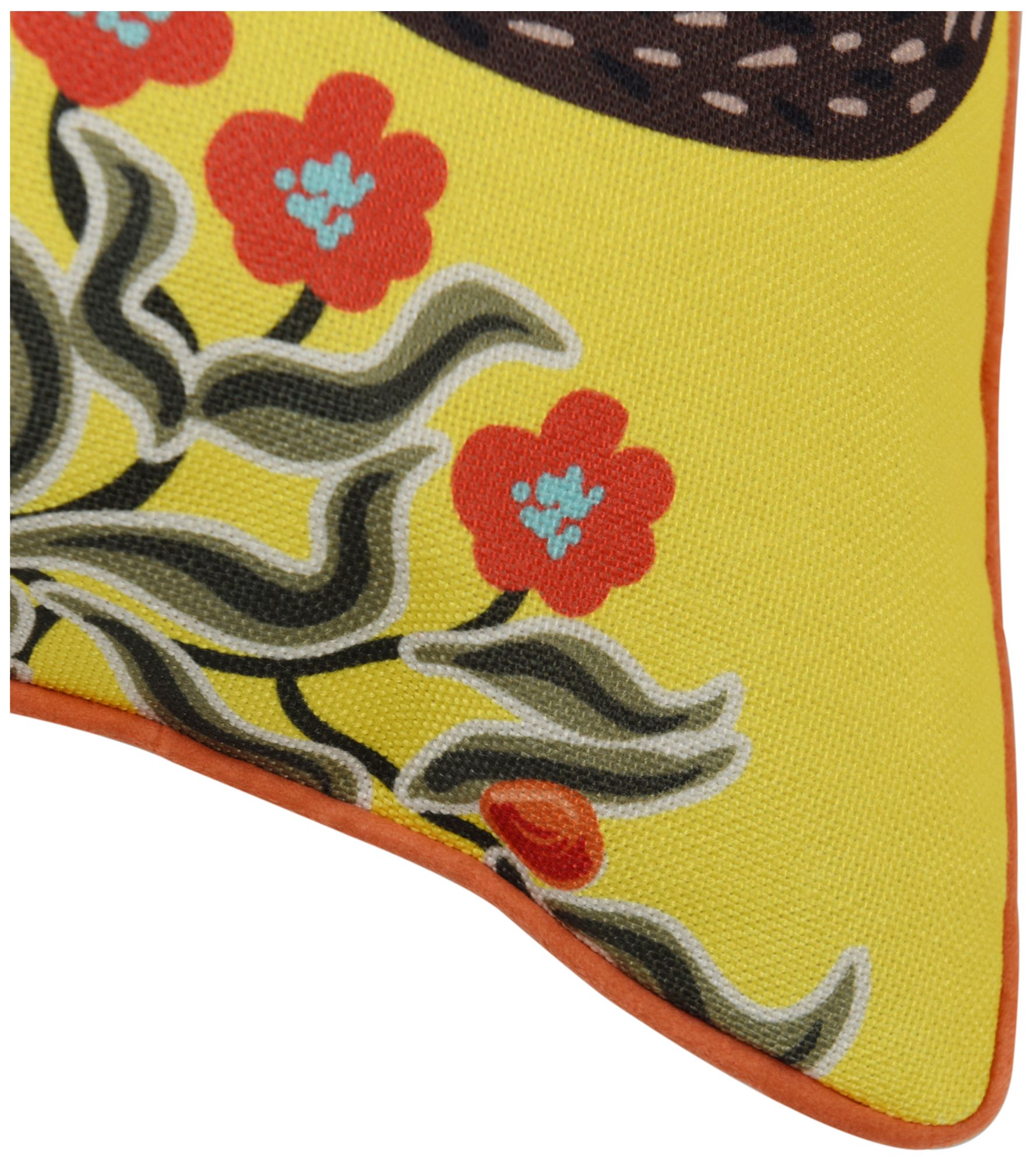 Image 6 Maharaja Monkey 24 x 24 Yellow Pillow more views