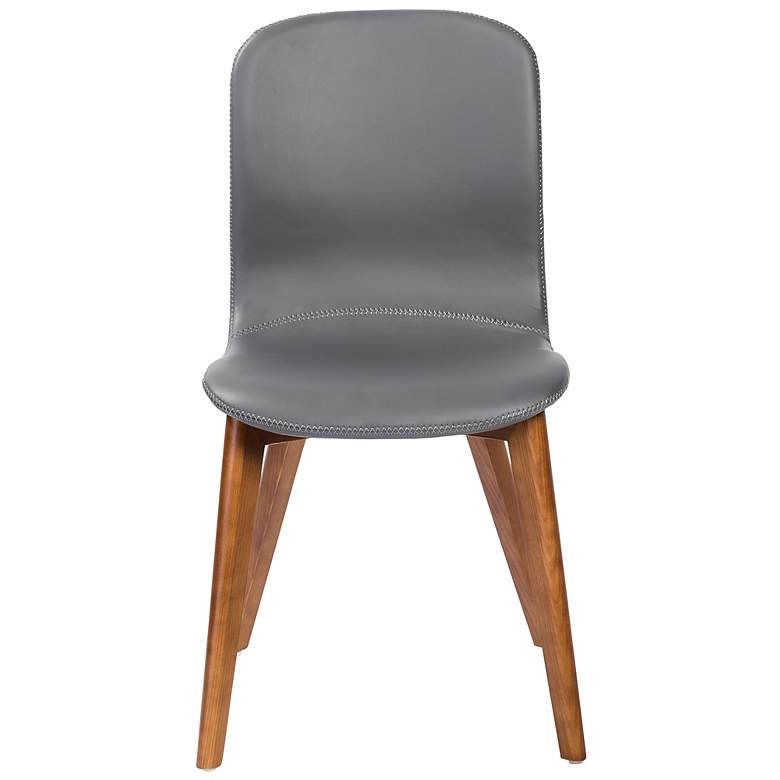 Image 6 Mai Gray Leatherette Side Chairs Set of 2 more views