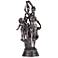 Maiden and Cupid 27" High Accent Sculpture