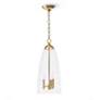 2_Maiden Glass Pendant (Natural Brass) more views