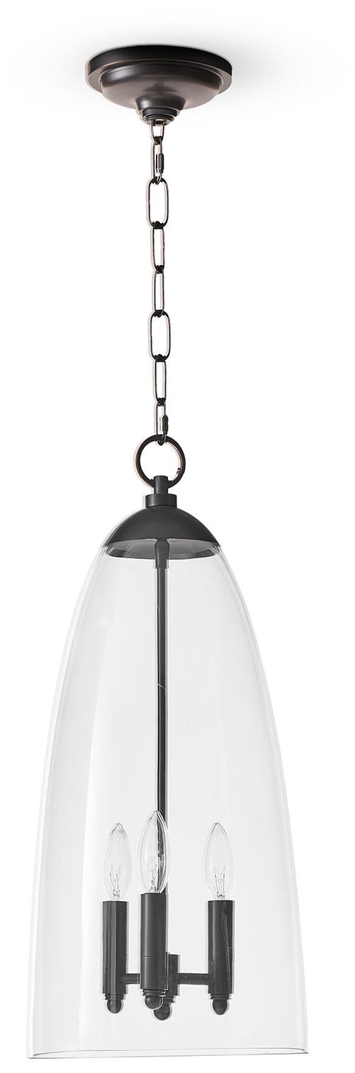 Image 2 Maiden Glass Pendant (Oil Rubbed Bronze) more views