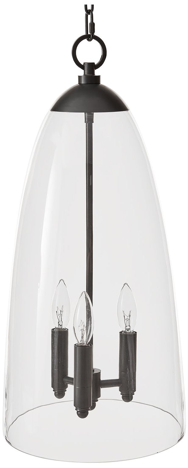 Image 3 Maiden Glass Pendant (Oil Rubbed Bronze) more views