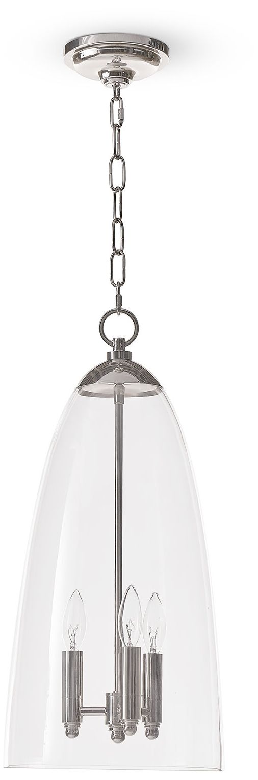 Image 2 Maiden Glass Pendant (Polished Nickel) more views