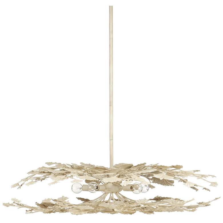 Image 2 Maidenhair Cream Semi-Flush Mount more views