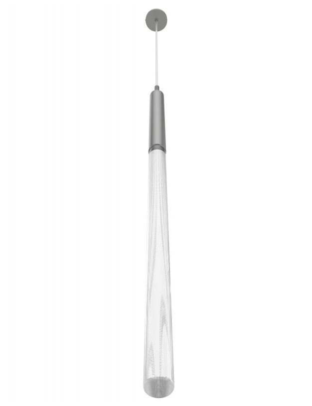 Image 2 Main Street 1-Light 1"W Pendant in Polished Nickel/Snow more views