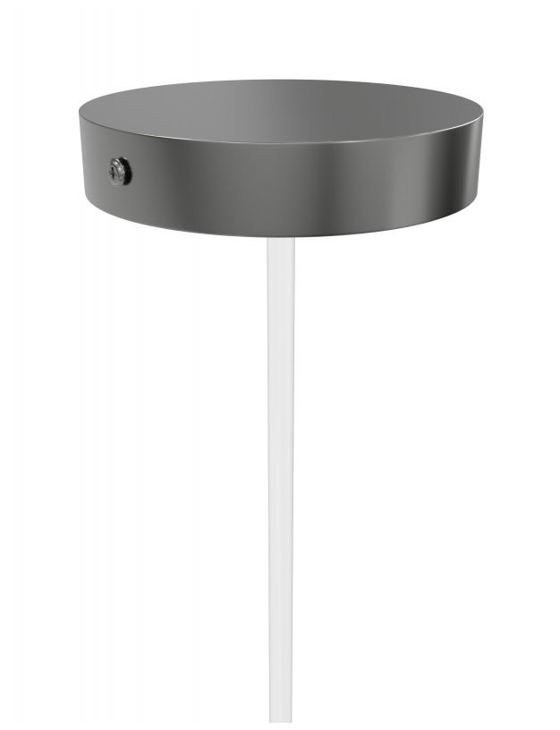 Image 3 Main Street 1-Light 1"W Pendant in Polished Nickel/Snow more views