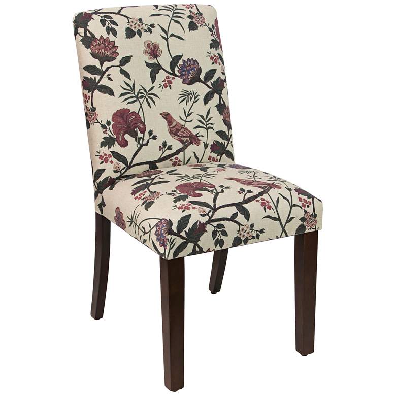 Image 1 Main Street Shaana Holiday Red Fabric Dining Chair