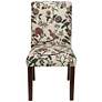 Main Street Shaana Holiday Red Fabric Dining Chair
