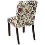 Main Street Shaana Holiday Red Fabric Dining Chair