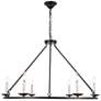 2_Maine 6 Lt Black Chandelier
