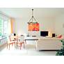 Thumbnail2 of Maine Collection Chandelier D32.4 H23.25 Lt:6 Black Finish more views
