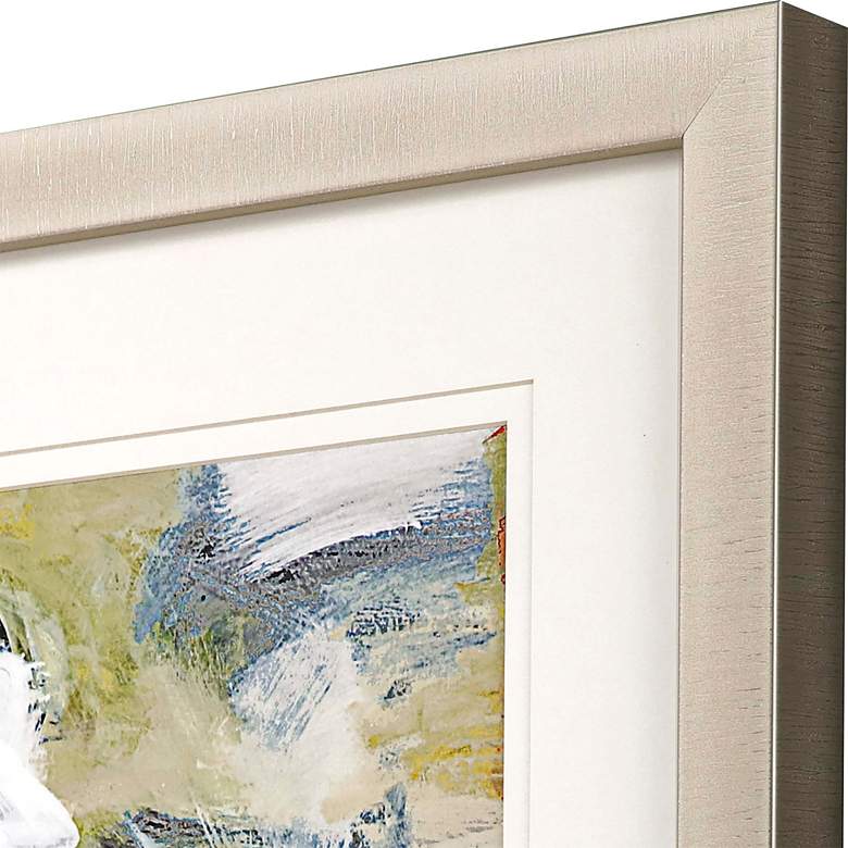 Image 5 Mainstream I 38" High Framed Exclusive Giclee Wall Art more views