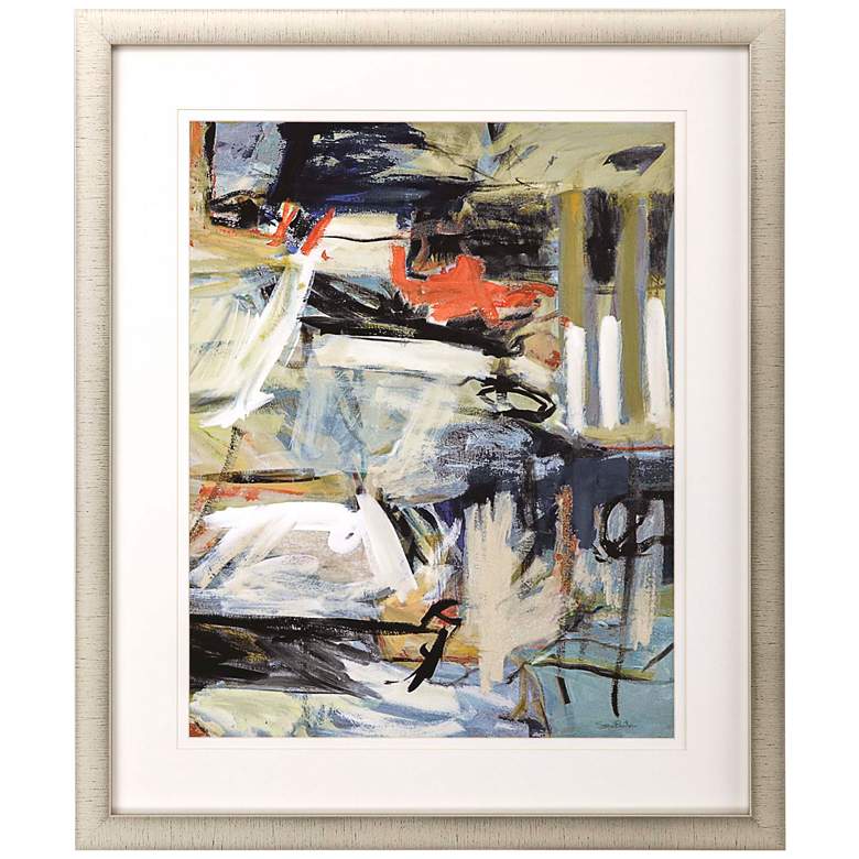 Image 3 Mainstream II 38" High Framed Exclusive Giclee Wall Art
