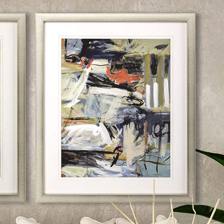 Image 2 Mainstream II 38 inch High Framed Exclusive Giclee Wall Art