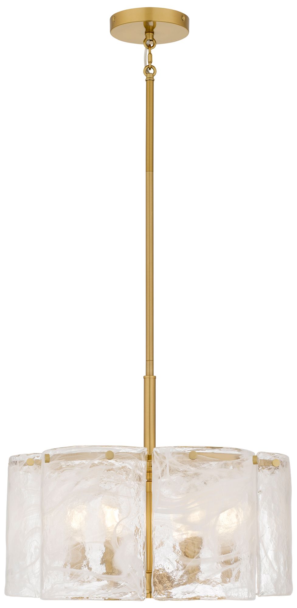 Image 3 Maisie 6-Light Brushed Gold Pendant Light more views