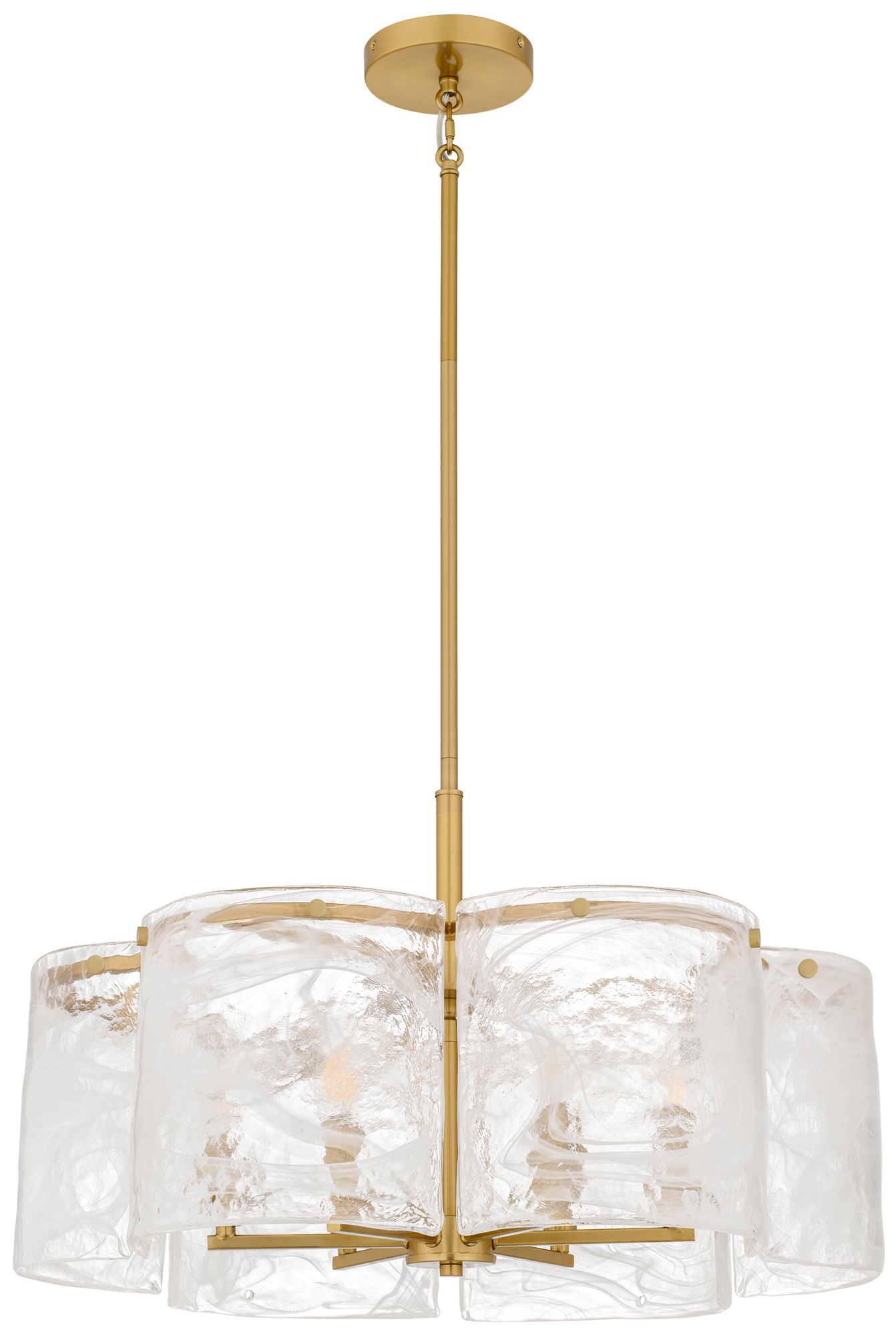 Thumbnail3 of Maisie 6-Light Brushed Gold Pendant Light more views