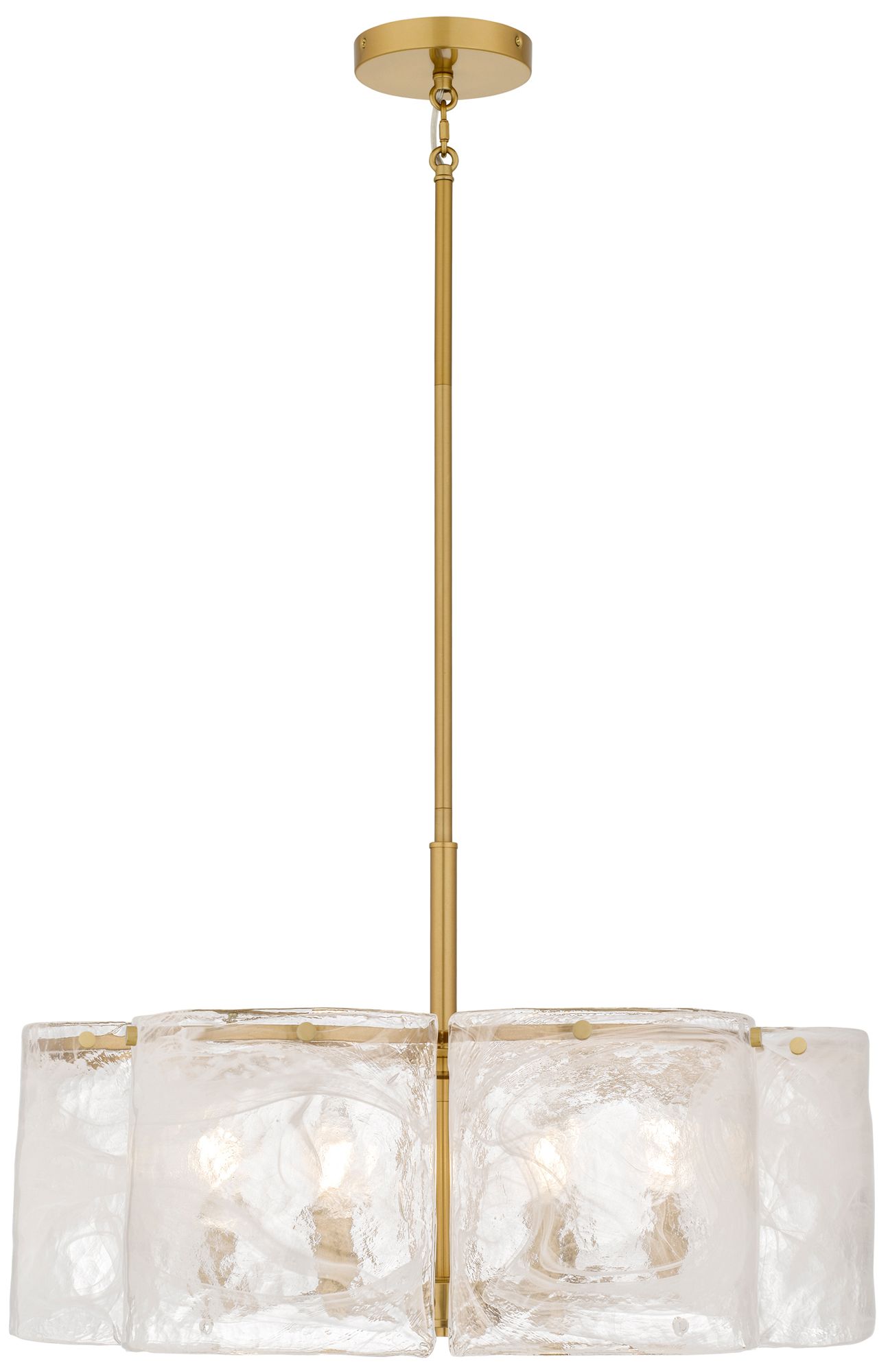 Thumbnail4 of Maisie 6-Light Brushed Gold Pendant Light more views