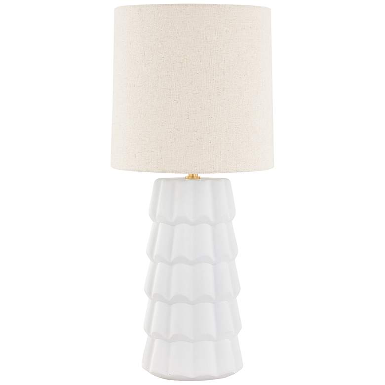 Image 1 Maisie Aged Brass 1 Light Table Lamp