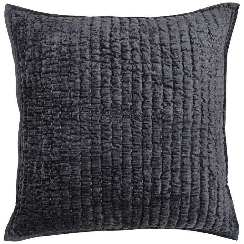 Image 1 Maison Charcoal 20 inch Square Decorative Pillow