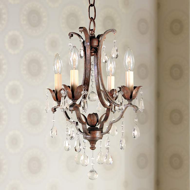 Image 1 Maison de Ville 12 1/2" 4-Light Mini Chandelier