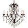 Maison de Ville 27 3/4" Wide Crystal 6-Light Chandelier