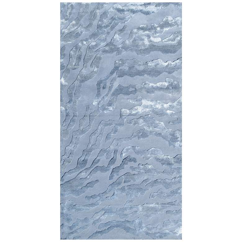 Image 1 Maison Kiawah 44445 5'x8' Arctic Ice Wool Area Rug