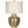 Maison Loft Antique Brass Table Lamp by Franklin Iron Works