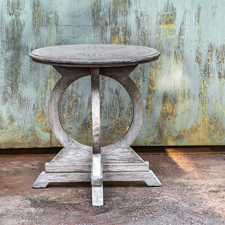 Image 3 Maiva White Side Table more views