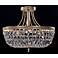 Majestic Collection Crystal 12" Wide Ceiling Light Fixture