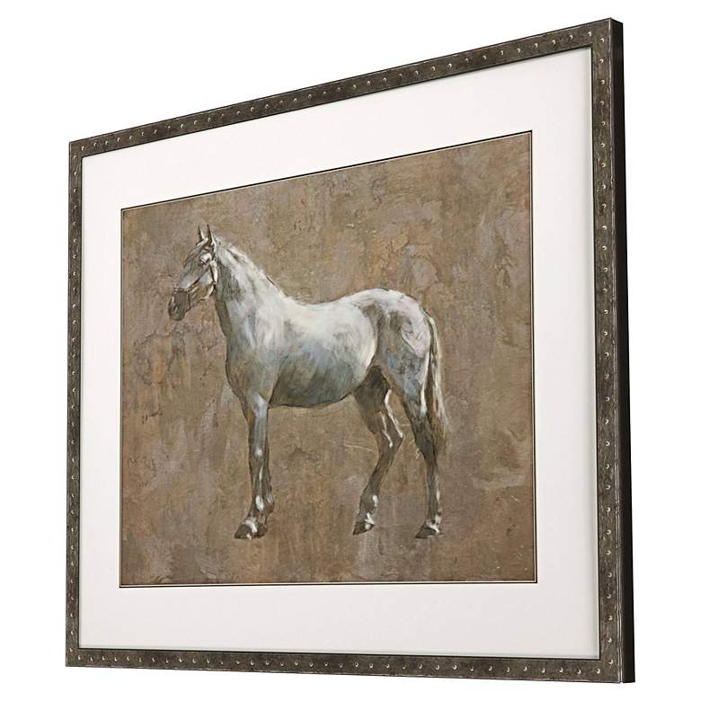 Image 3 Majestic Horse II 42"W Rectangular Giclee Framed Wall Art more views