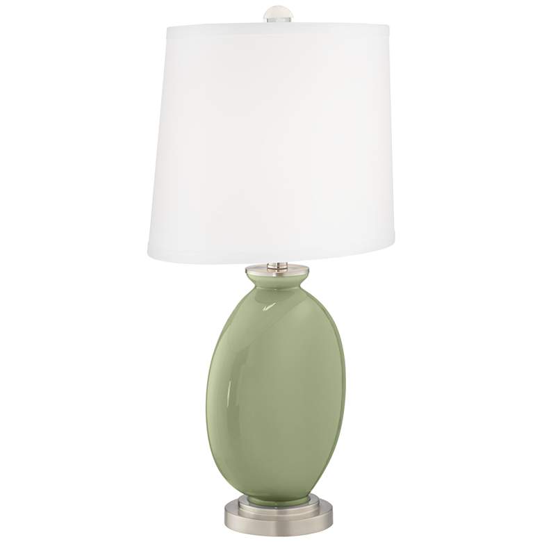 Image 3 Majolica Green Carrie Table Lamp Set of 2 with Dimmers more views