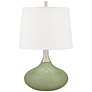 Majolica Green Felix Modern Table Lamp