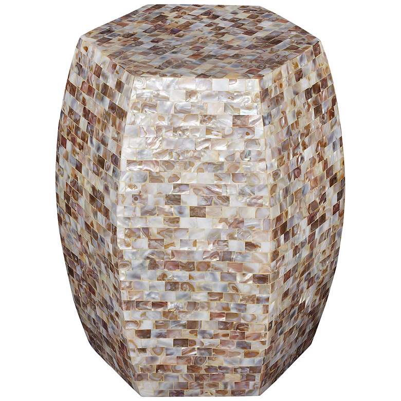 Image 1 Makayla Mother of Pearl Accent Table