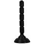 2_Makemake Satin Black Ribbed Metal Table Lamps Set of 2 more views