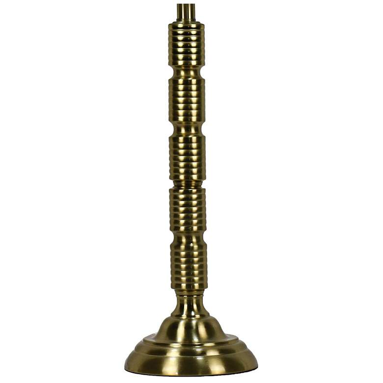 Image 2 Makemake Soft Gold Ribbed Metal Table Lamps Set of 2 more views