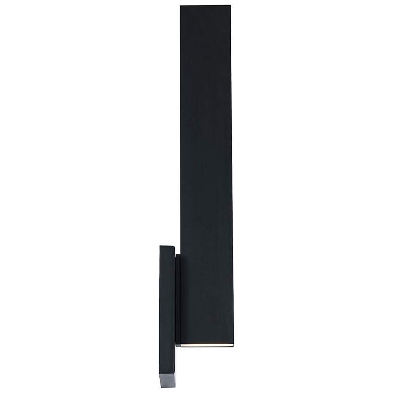 Image 3 Mako 22"H x 4.5"W 2-Light Outdoor Wall Light in Black more views