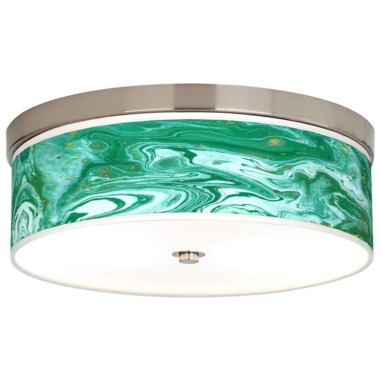 Image 1 Malachite Giclee Energy Efficient Ceiling Light