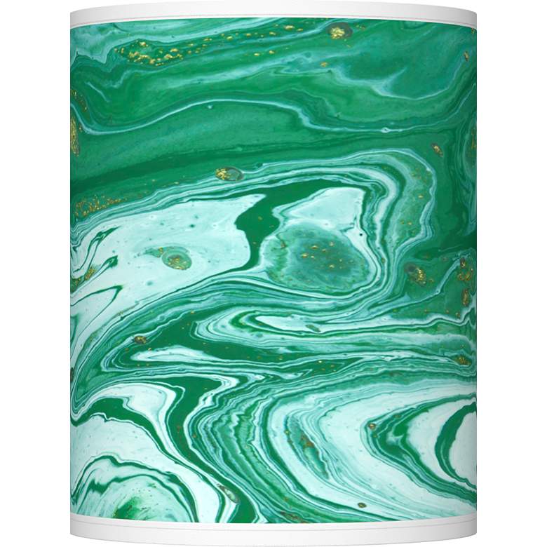 Image 1 Malachite Giclee Shade 10x10x12 (Spider)