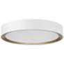 2_Malaga 15 3/4" Wide Matte White LED Ceiling Light more views
