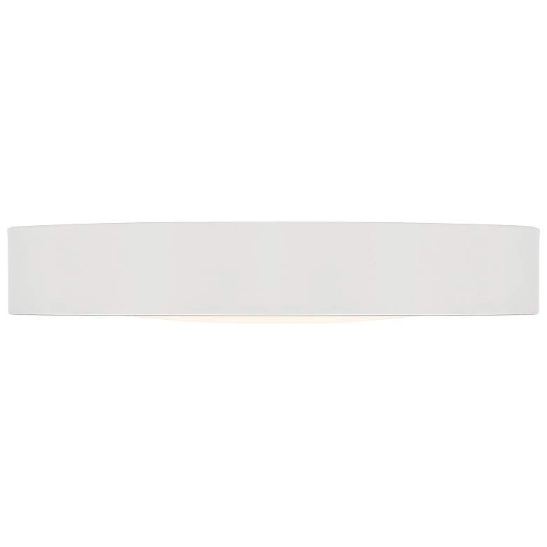 Image 3 Malaga 15 3/4" Wide Matte White LED Ceiling Light more views