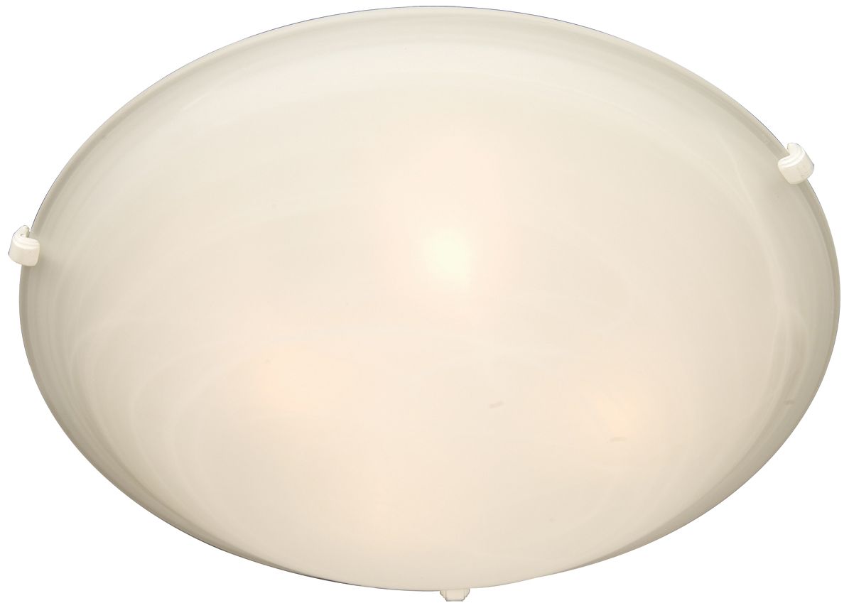Malaga 4-Light Flush Mount White