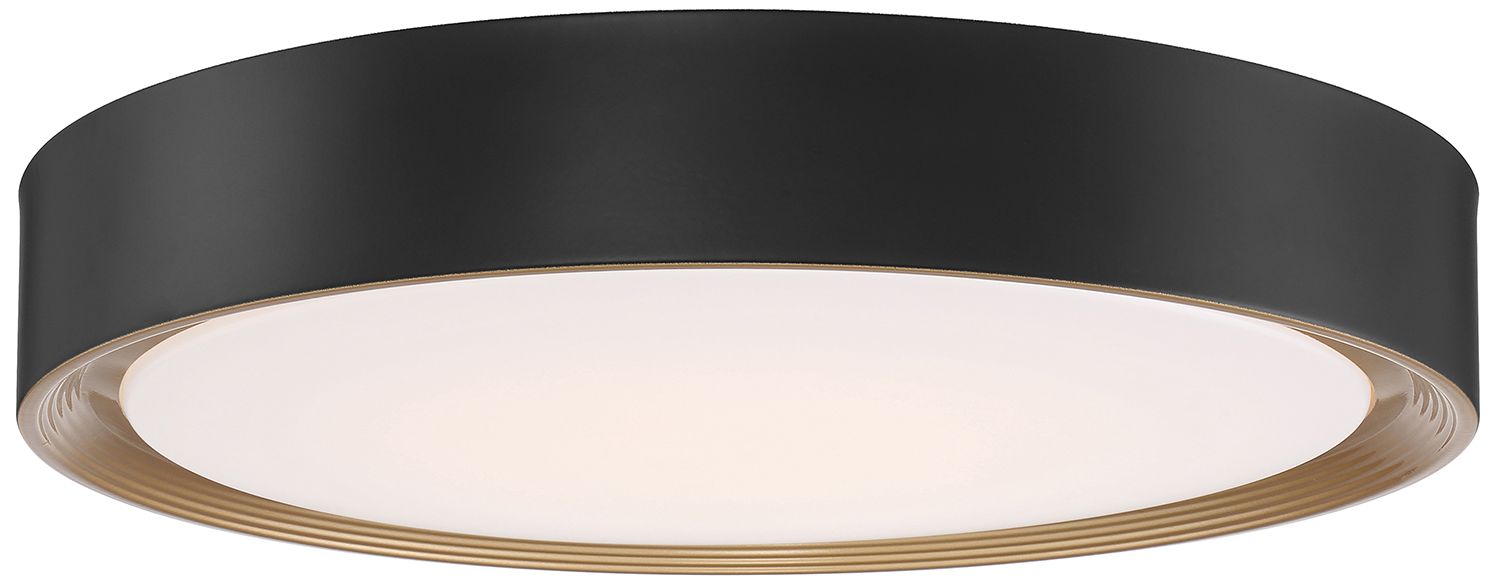 Malaga Color Selectable 19 3/4"W Matte Black Ceiling Light