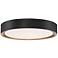 Malaga Color Selectable 23 3/4" Wide Black LED Ceiling Light